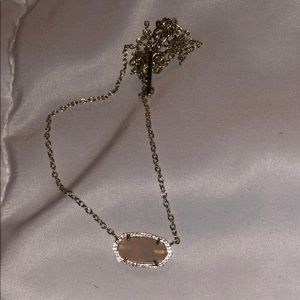 Light Pink and Gold Kendra Scott Necklace